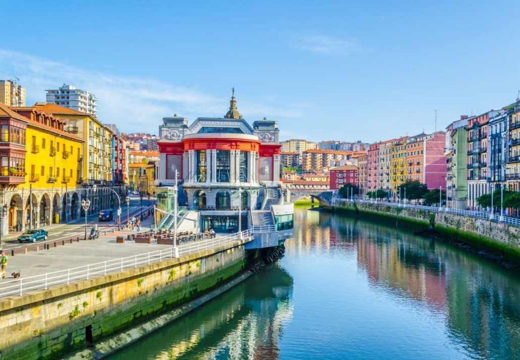 a view of Bilbao