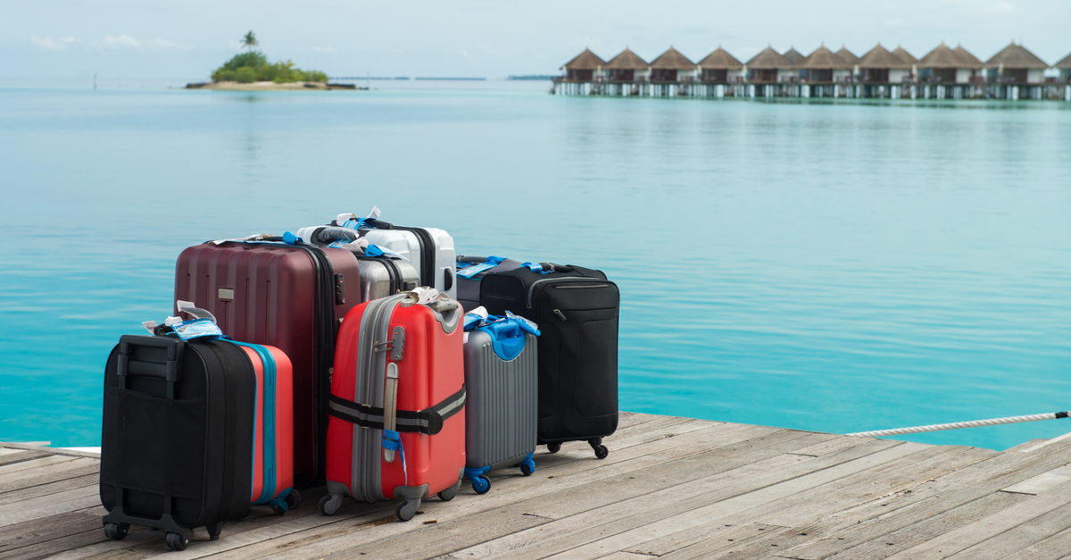 travel on luggages