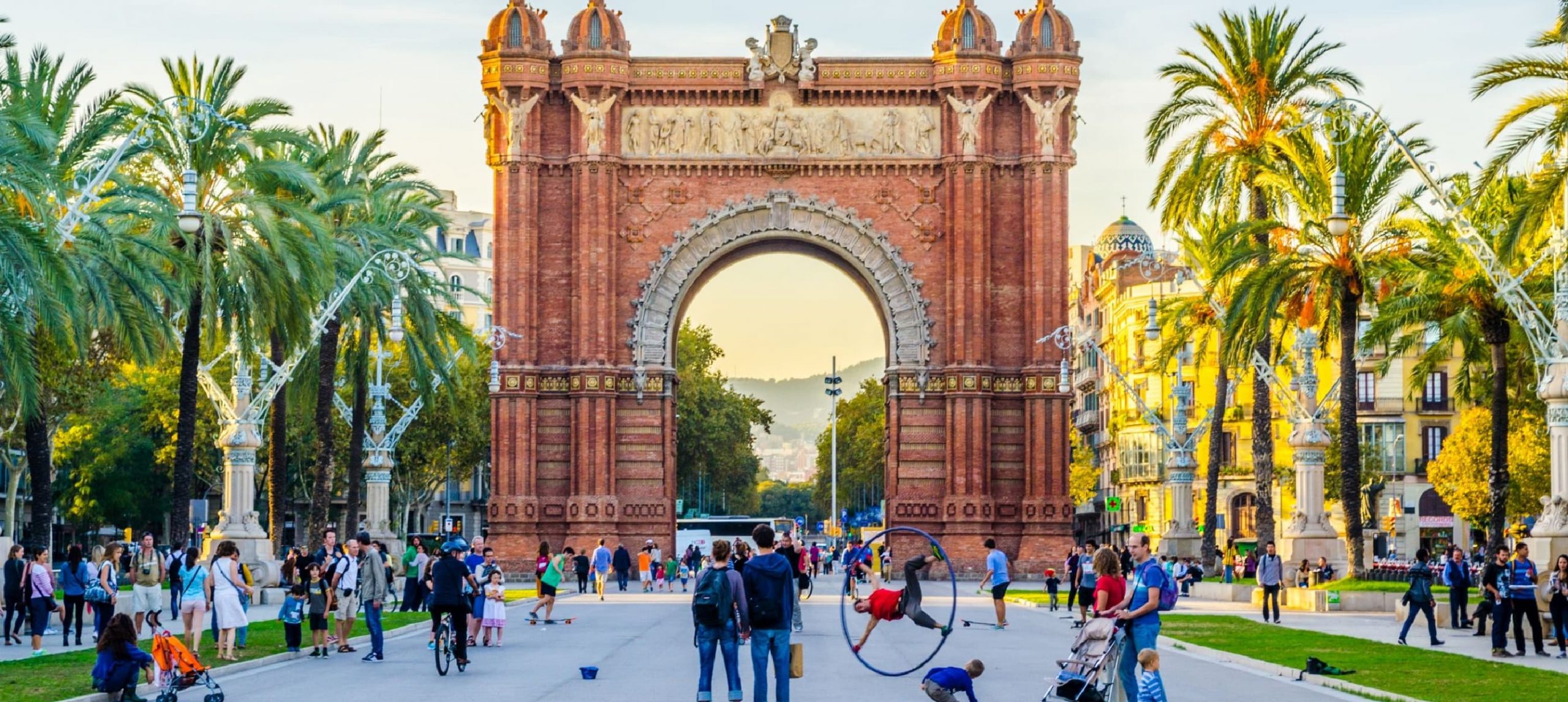 Barcelona's Arc de Triomf.