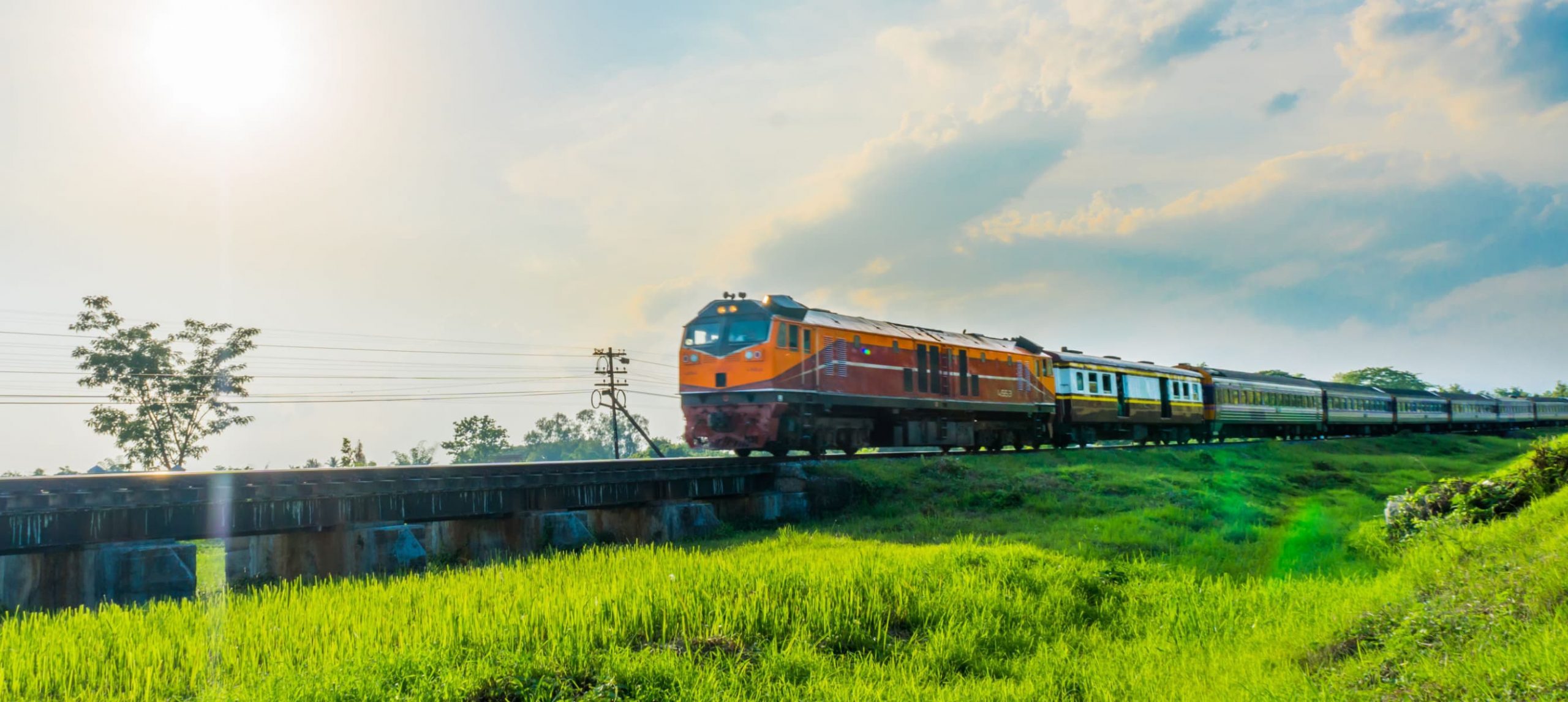 a train trip through Asia
