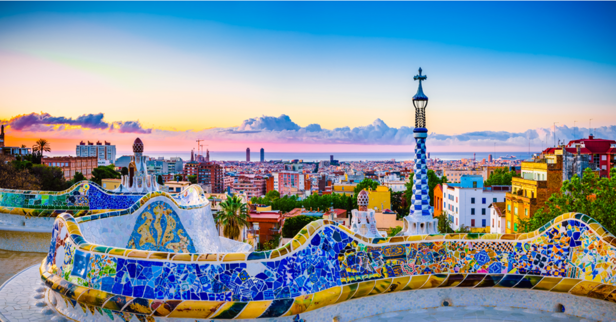 parc guell in barcelona