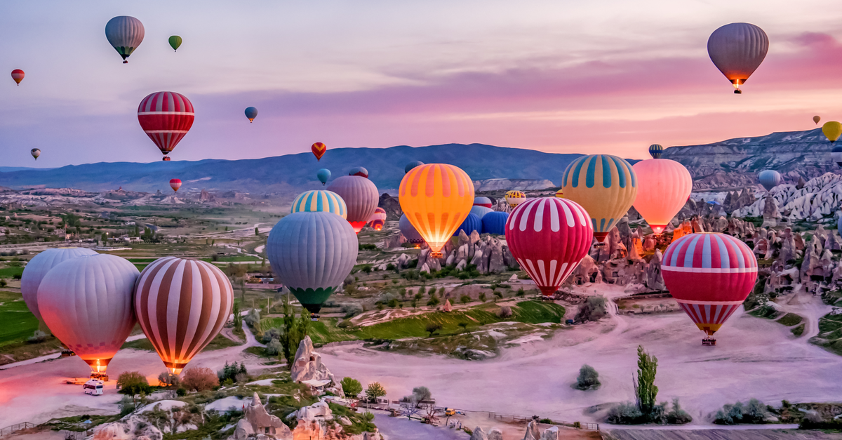 cappadocia turkey hot air balloons