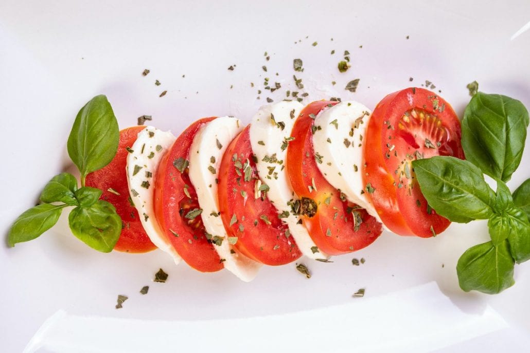 italian dishes caprese salad