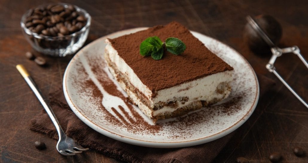 italian dishes tiramisu