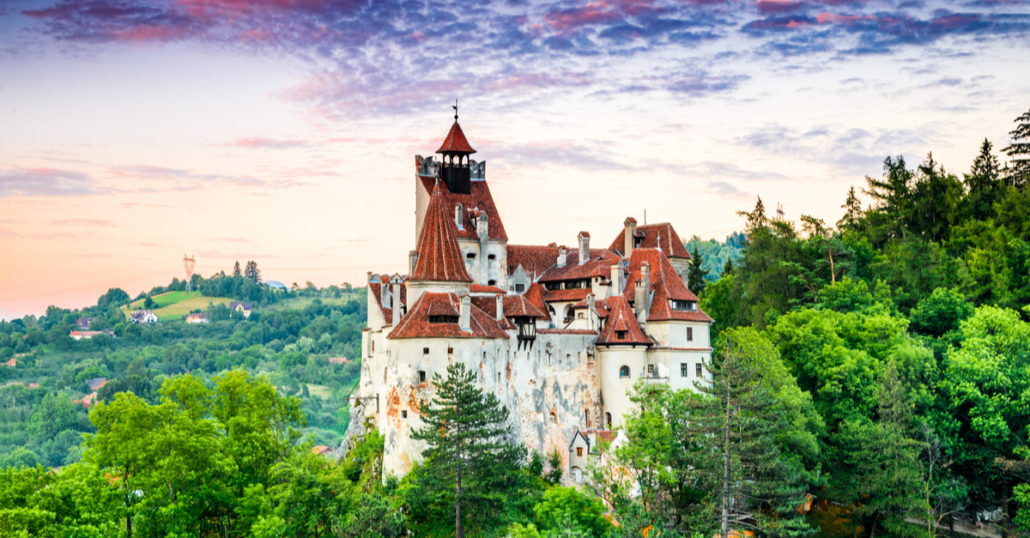 bran castle in romania