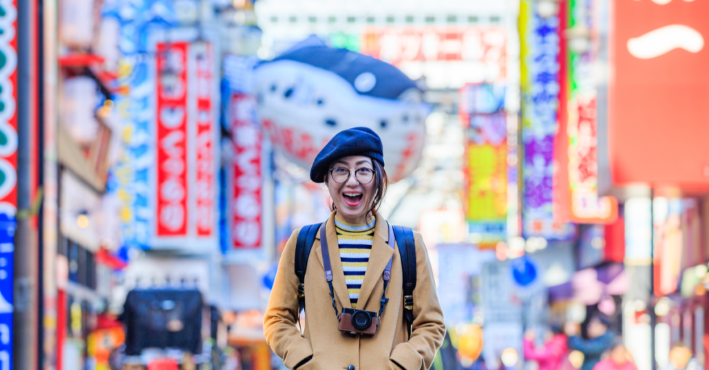 female travel in japan