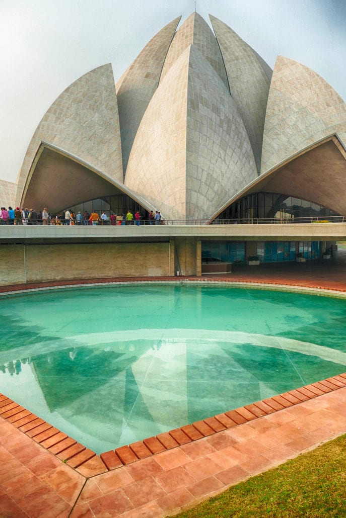 Lotus Temple the most beautiful architecture buildings in the world cuddlynest