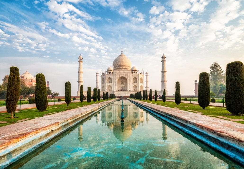 Taj Mahal, India.