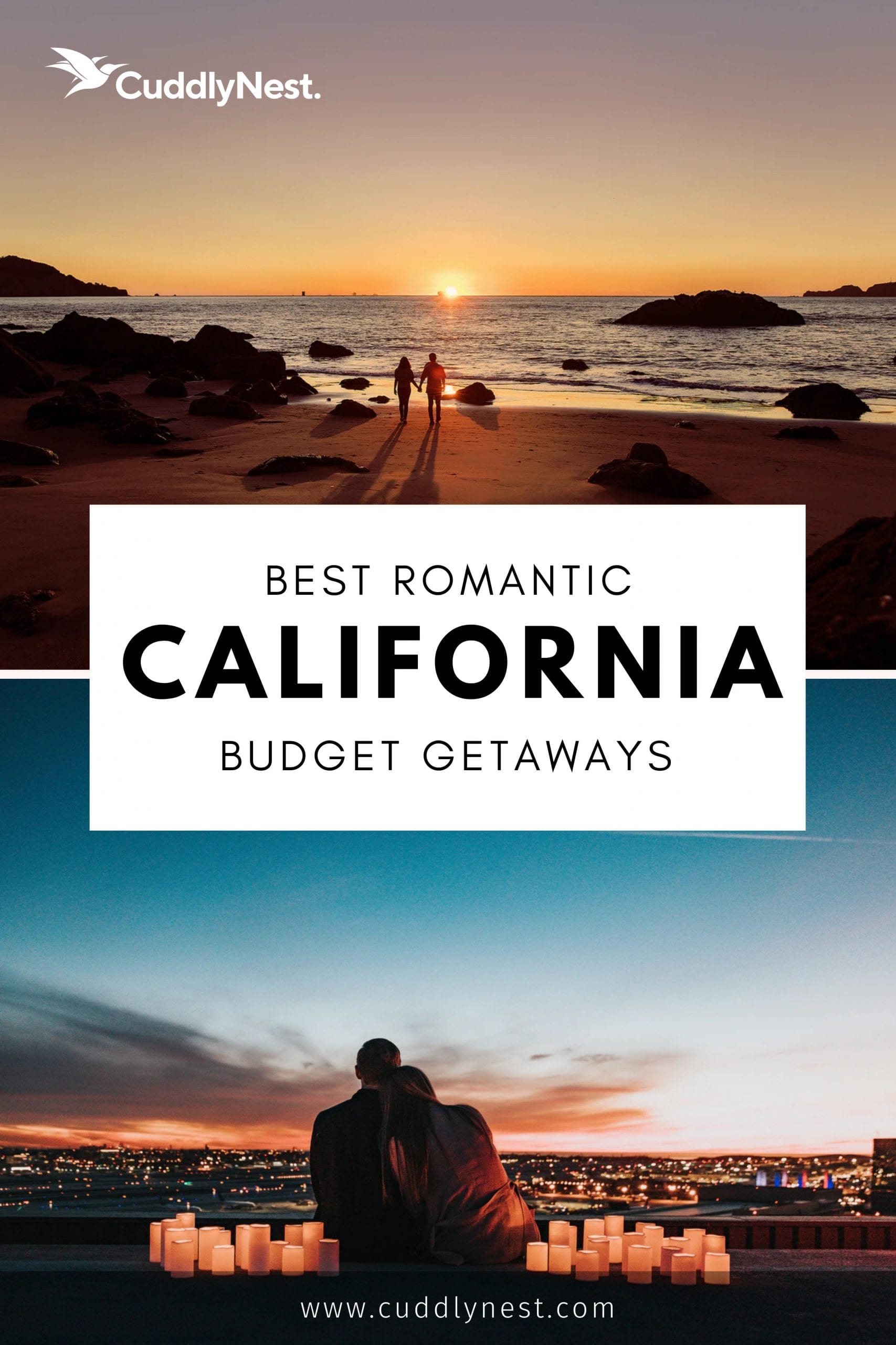 affordable romantic getaways in california