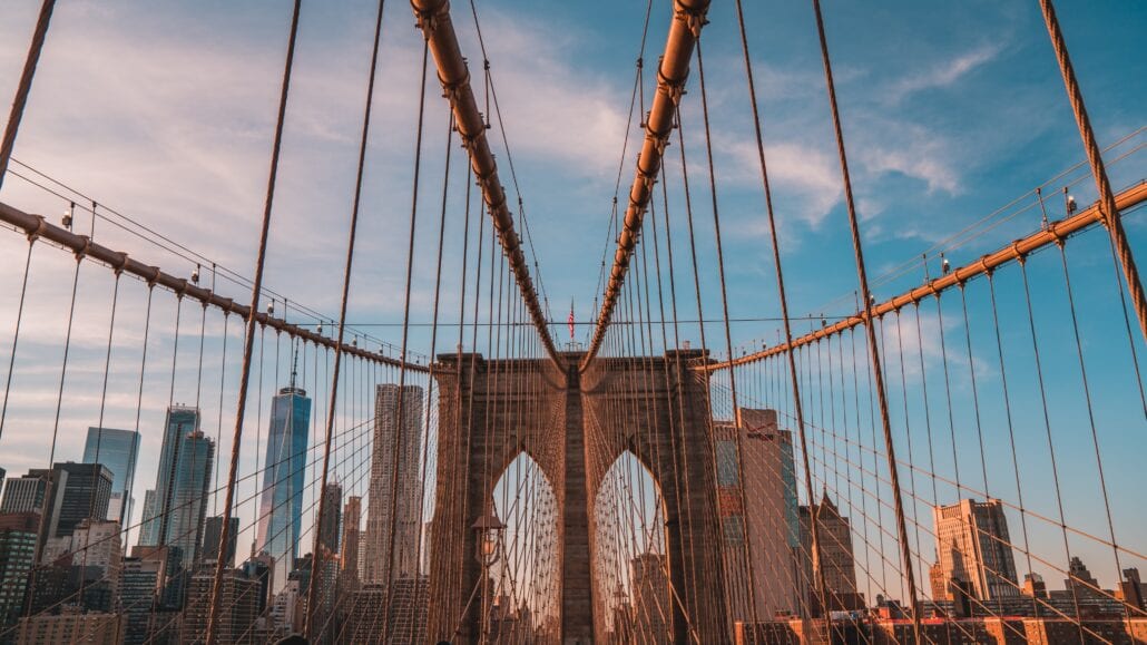 Brooklyn Bridge in New York City