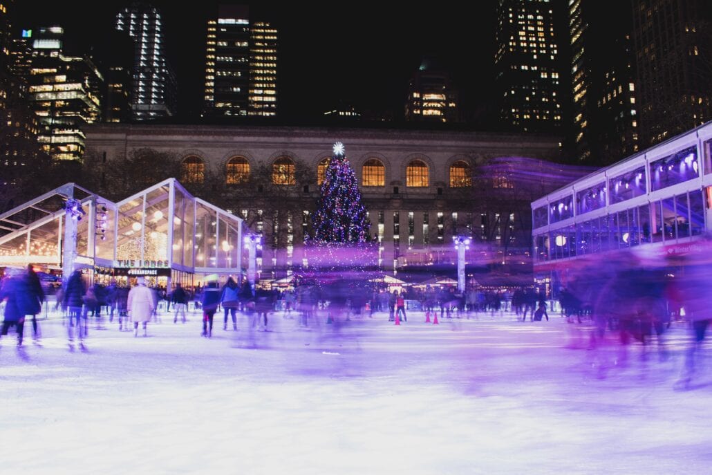 Winter Village at Bryant Park is one of the best things to do in NYC today 