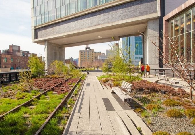 High Line in New York City 