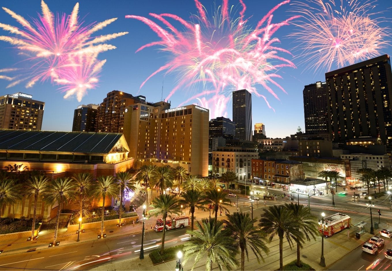 fireworks-new-orleans.jpg | CuddlyNest Travel Blog Fireworks in New Orleans, Louisiana.