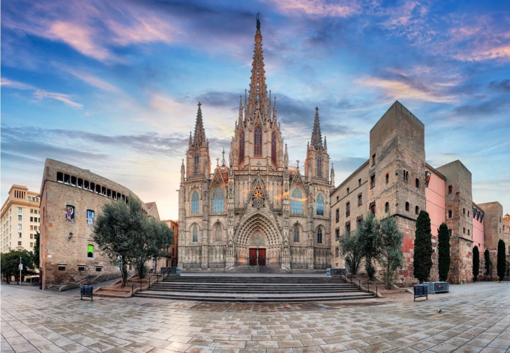 Barcelona Cathedral, Spain.