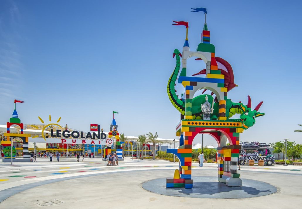 -Dubai Legoland at Dubai Parks and Resorts,Dubai, United Arab Emirates.