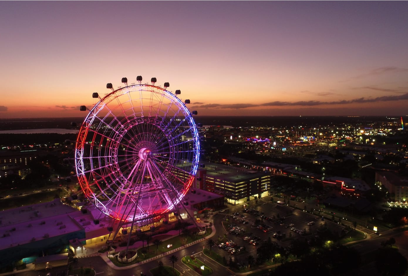 The Ferris Wheel, at ICON Park, Orlando, Florida.