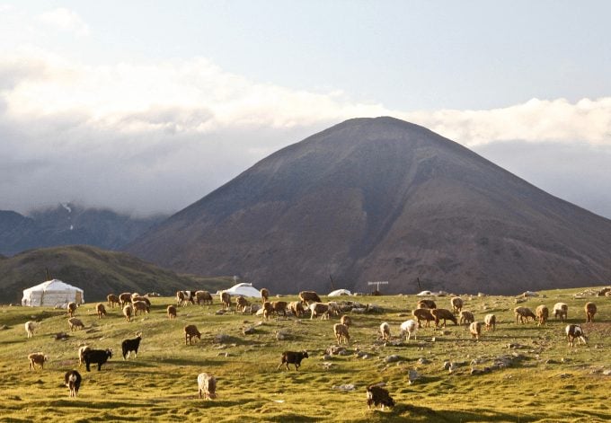 Altai Mountains, in Western Mongolia.