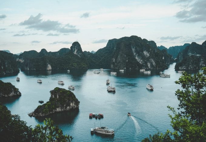 Hạ Long Bay, in Vietnam.