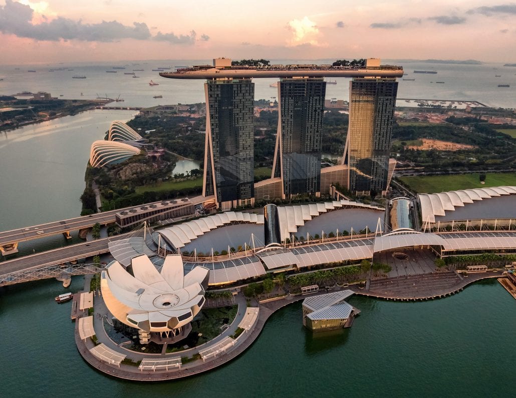 Marina Bay Sands, in Singapore