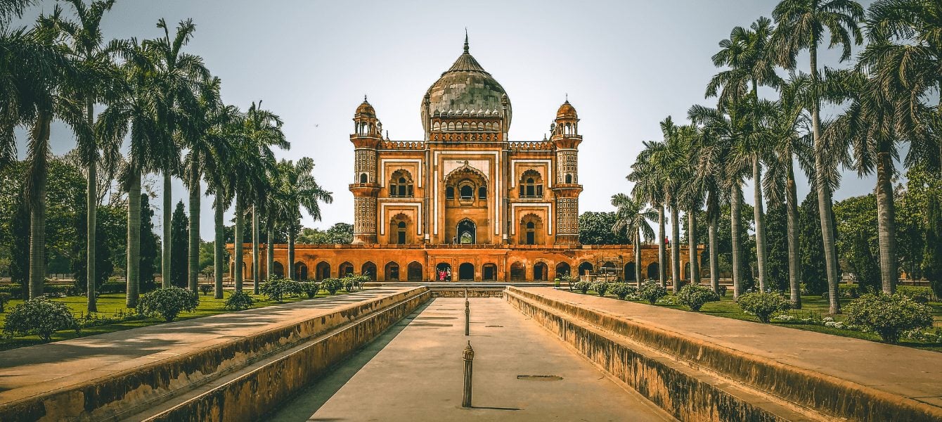 Safdarjung's Tomb in Delhi, India.