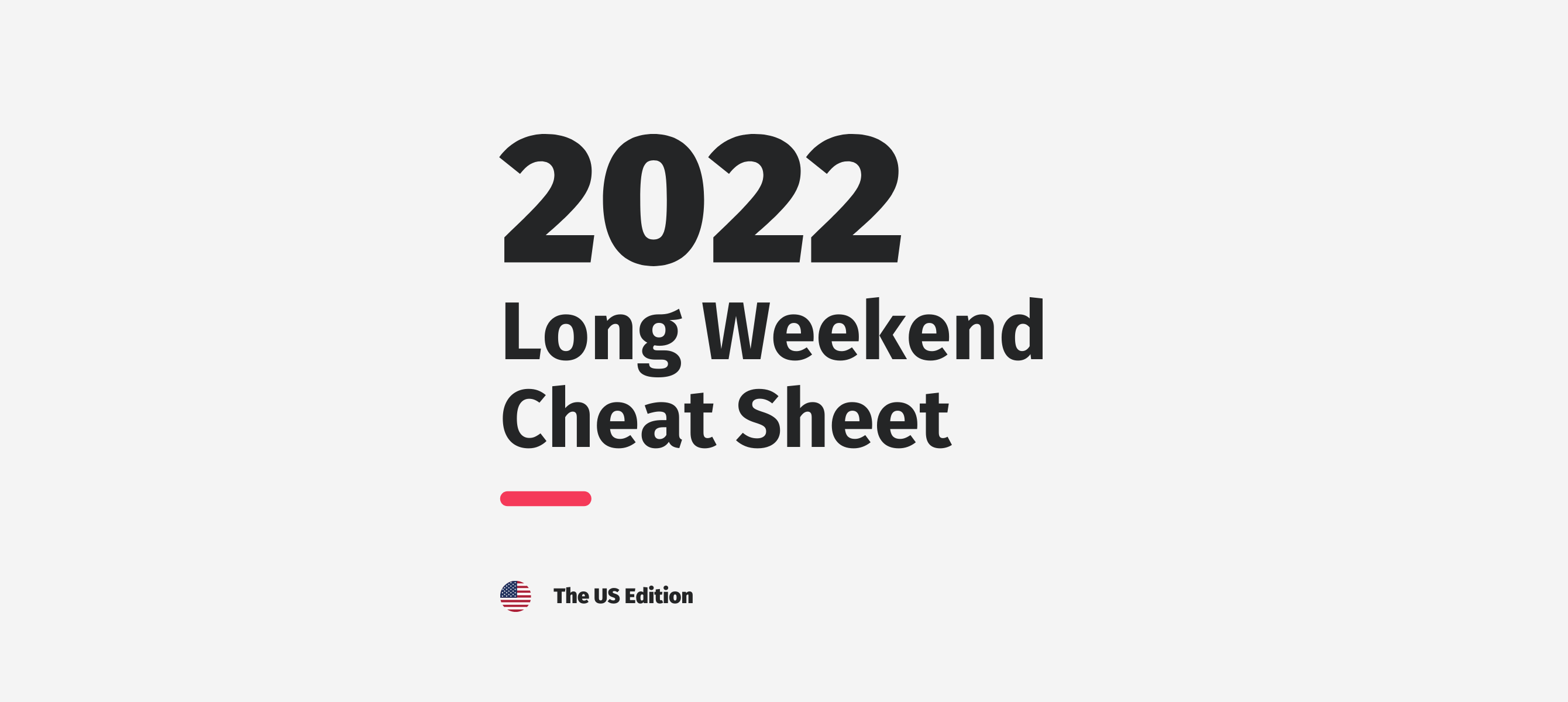 Next Long Weekend 2022: Plan a Short Vacation