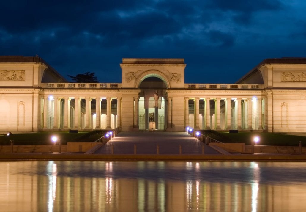 The Legion Of Honor Museum in San Francisco, California.