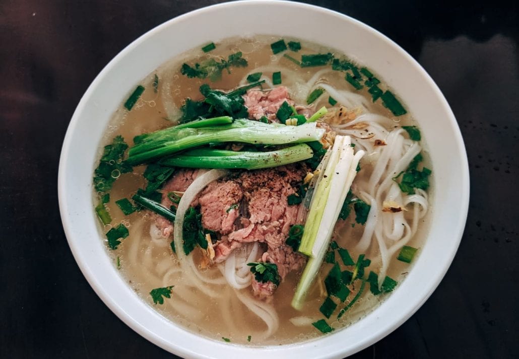 Vietnamese Pho dish.