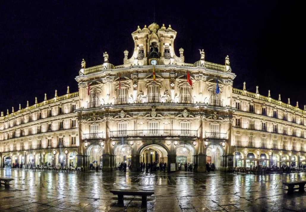 Plaza Mayor, Salamanca, Spain.