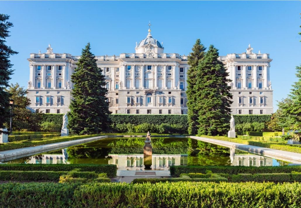 Royal Palace, Madrid, Spain.