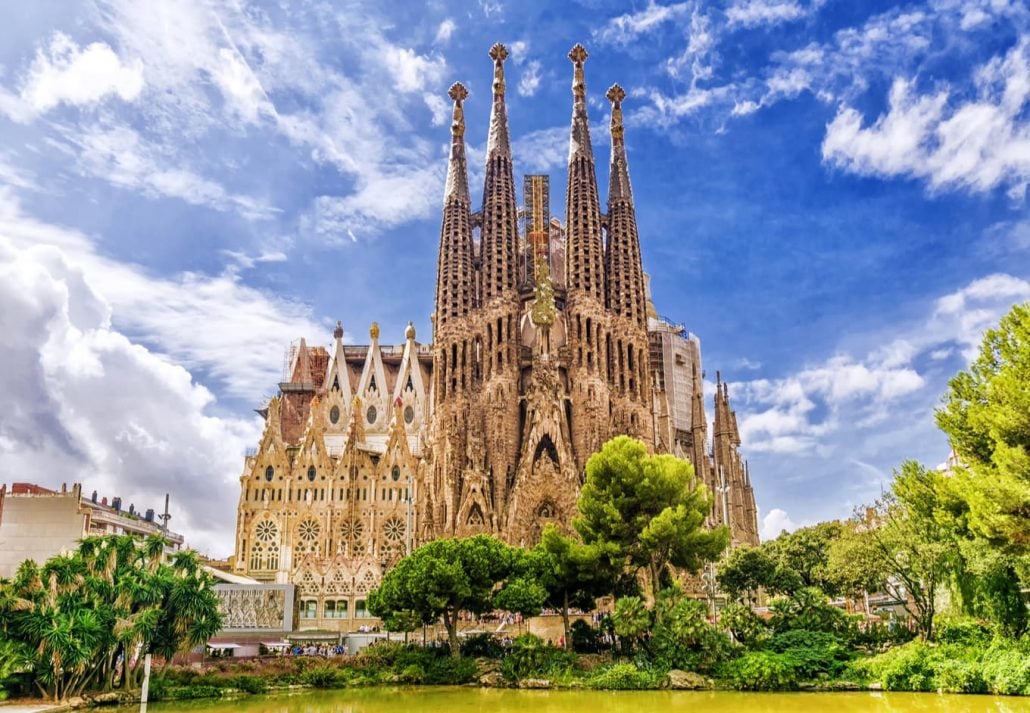 La Sagrada Familia, Barcelona, Spain