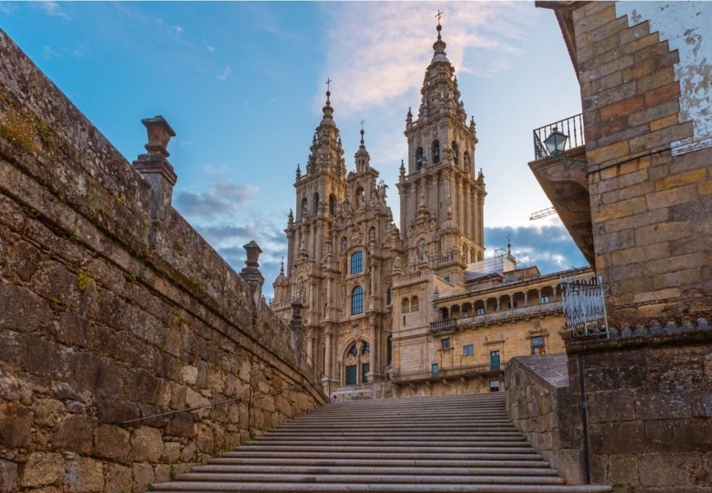 Santiago de Compostela Cathedral, Spain.