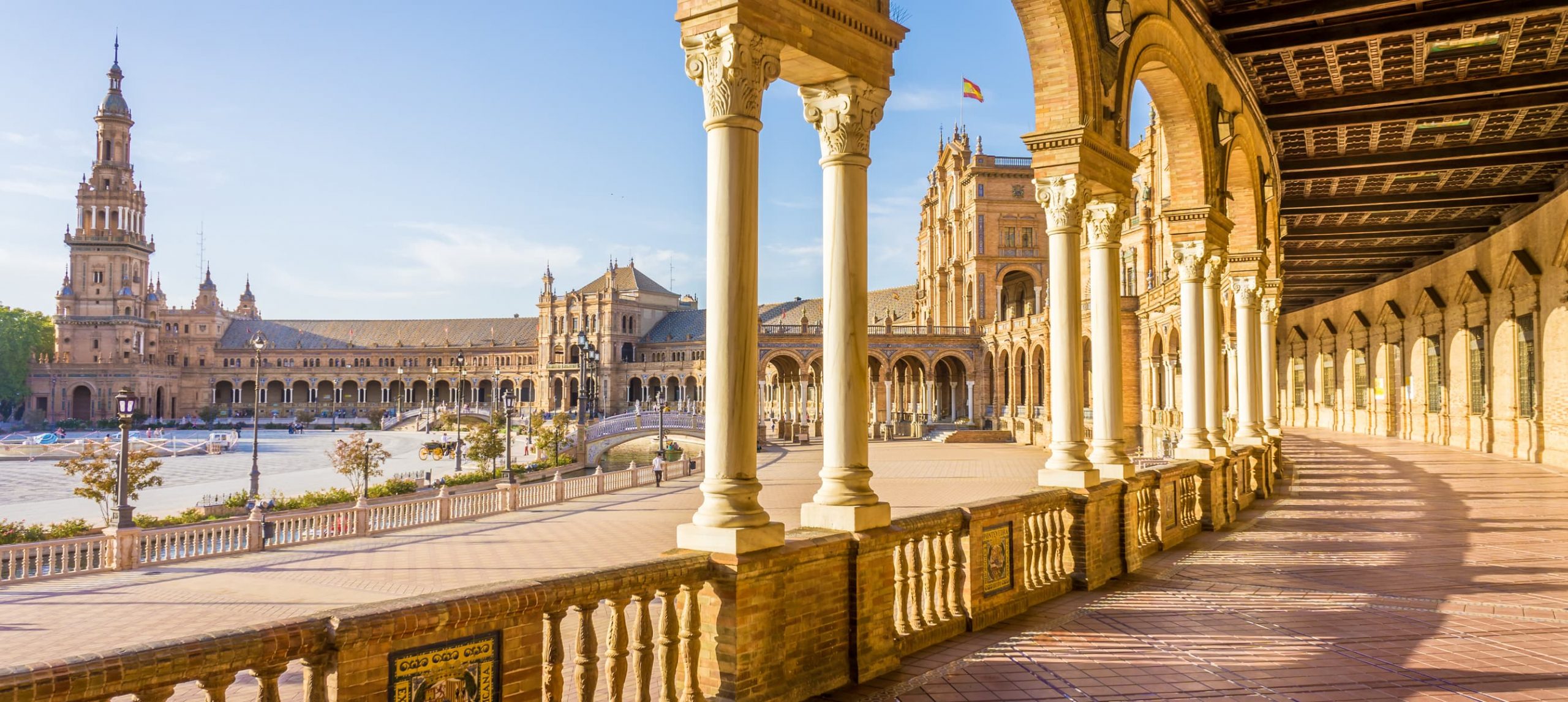 Plaza de España, Seville, Spain.