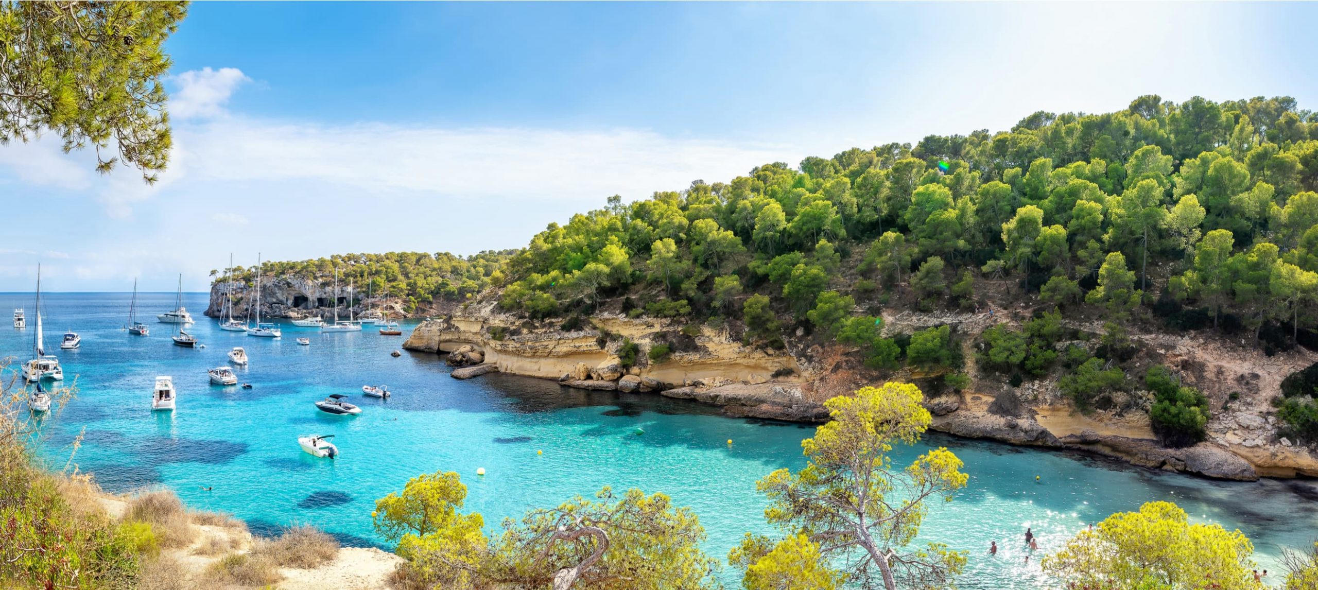 Mallorca Coastline, Spain.