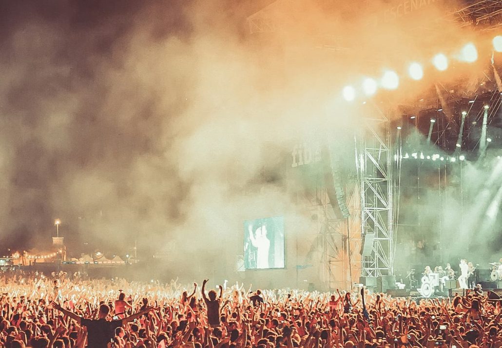 Crowd at Festival Internacional de Benicàssim