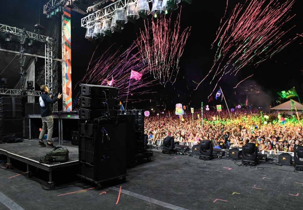 Kaskade performs onstage at The Other Tent during day 3 of the 2018 Bonnaroo Arts And Music Festival on June 9, 2018 in Manchester, Tennessee