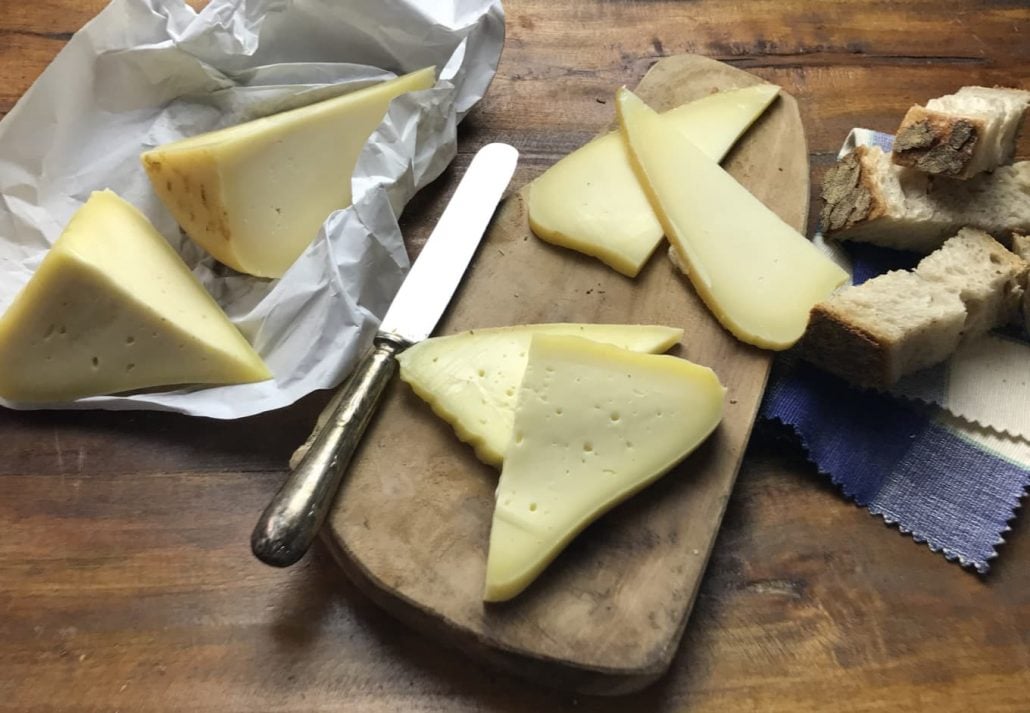 Tetilla cheese traditional from Galicia in Spain.