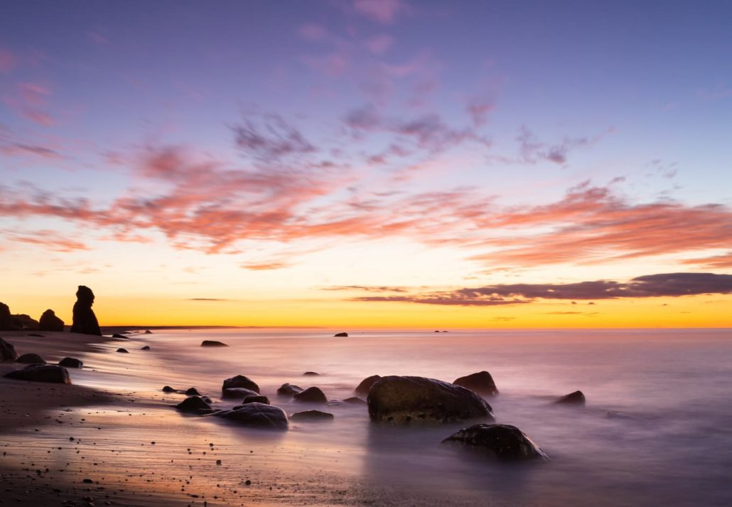 Sunrise at Lucy Vincent Beach