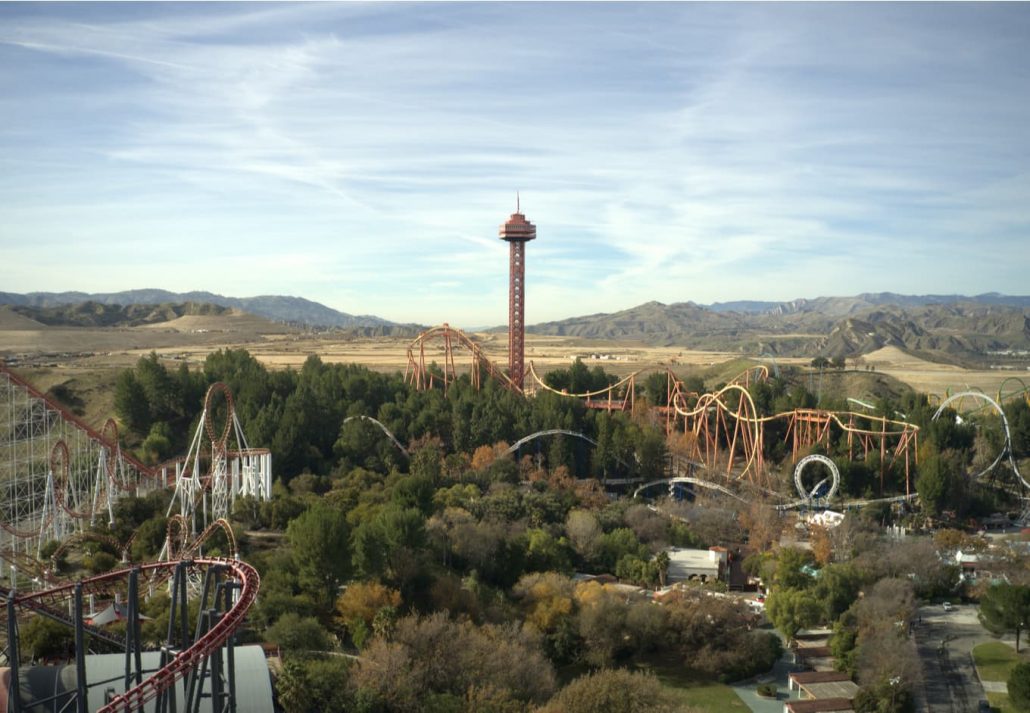 Six Flags amusement park