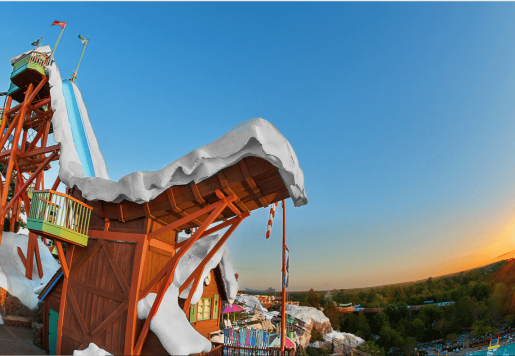 orlando-water-parks-blizzard-beach | CuddlyNest Travel Blog The Blizzar water park in Orlando, Florida.