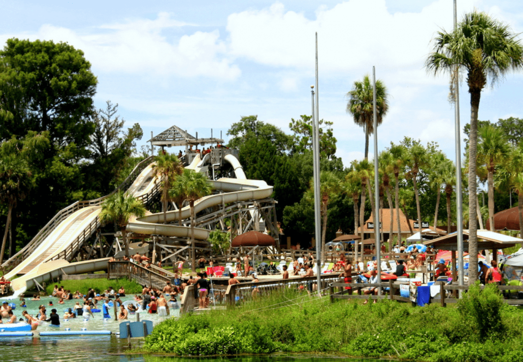 The Buccaneer water park at Weeki Wachee Springs State Park