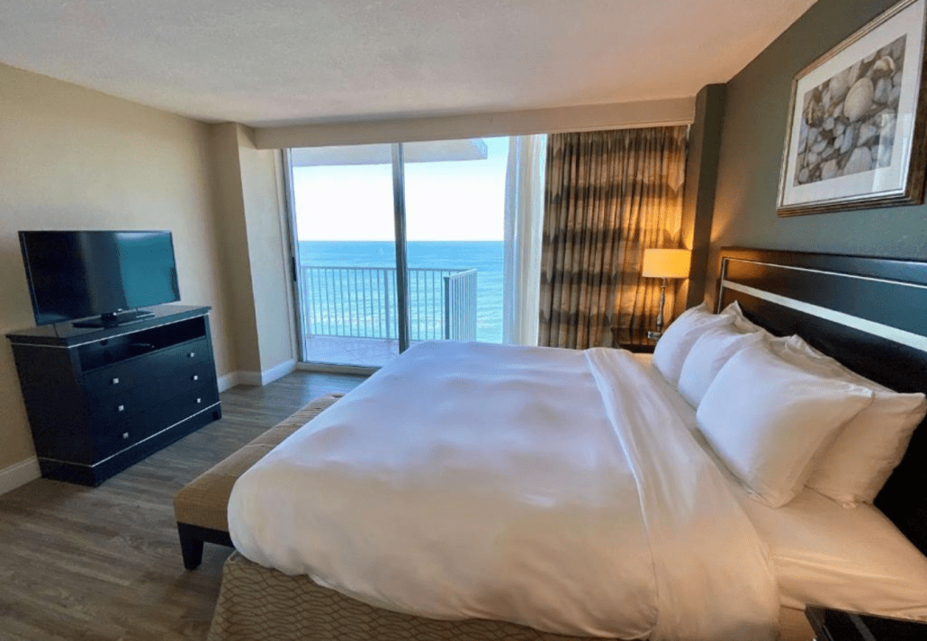 Suite at Radisson Suite Hotel Oceanfront, Melbourne, Florida.