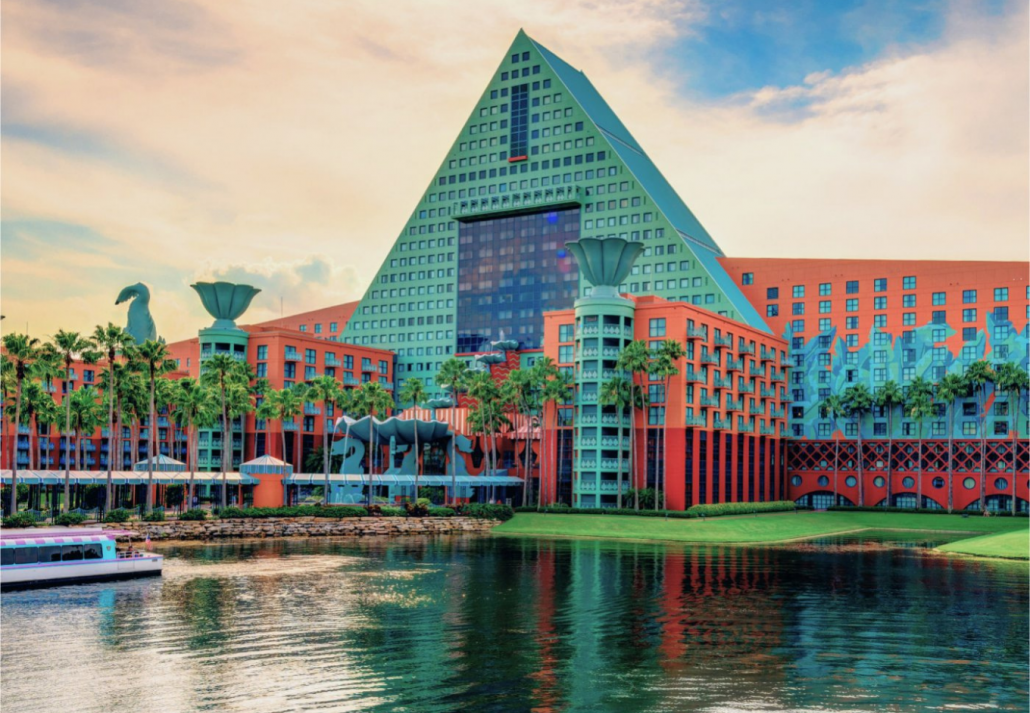Walt Disney World Dolphin Resort, Orlando, Florida.