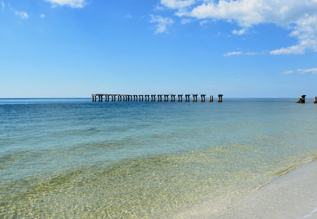 Boca Grande, with crystal clear water, Florida, USA