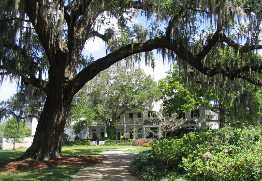 The historical home at Leu Gardens, Orlando
