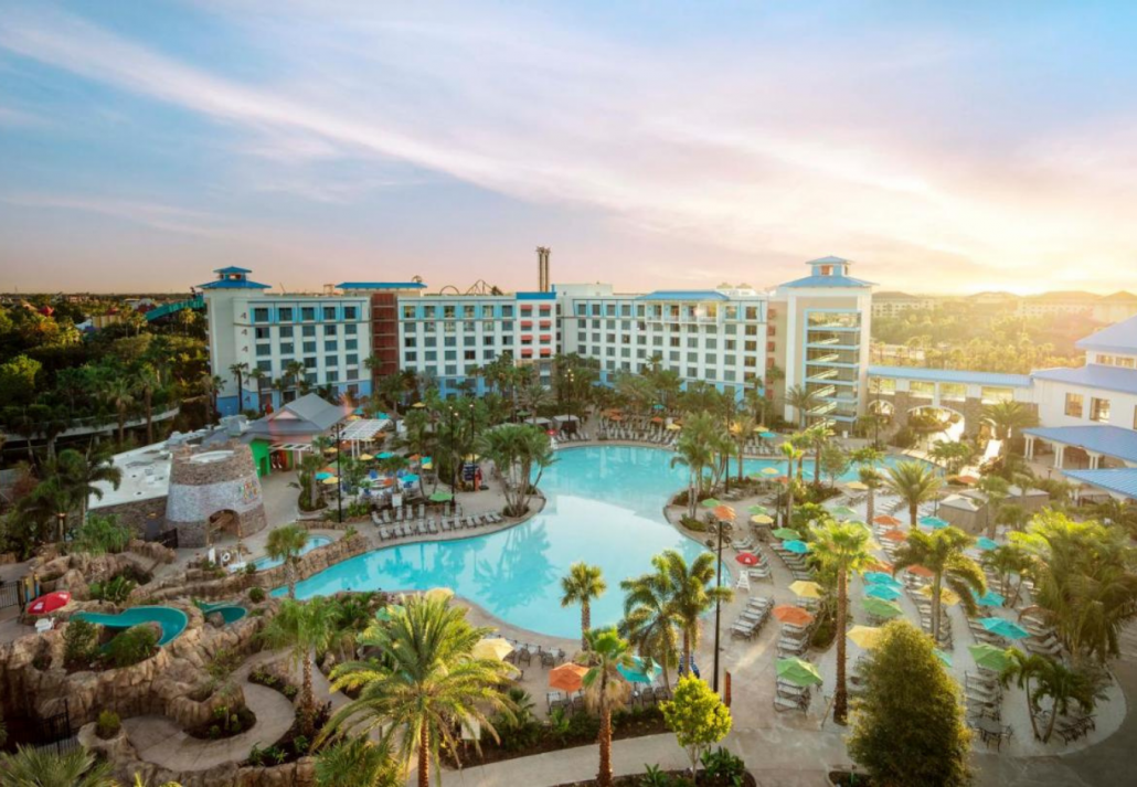 Universal's Loews Sapphire Falls Resort, Orlando, Florida.