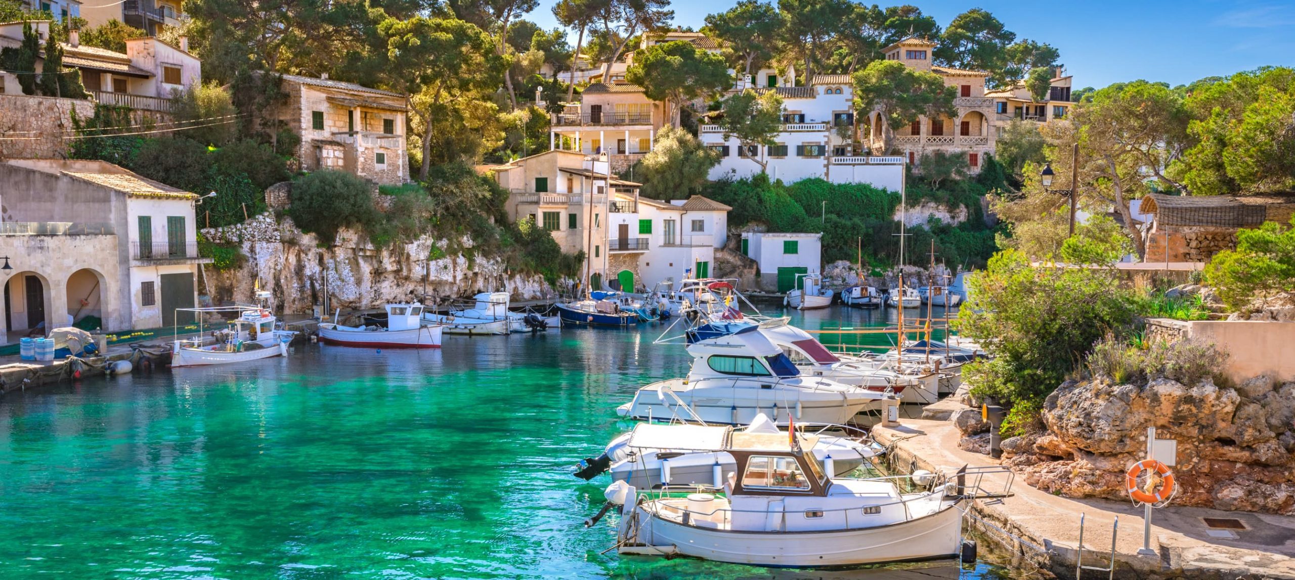 Calla Figuera, in Mallorca, Spain.