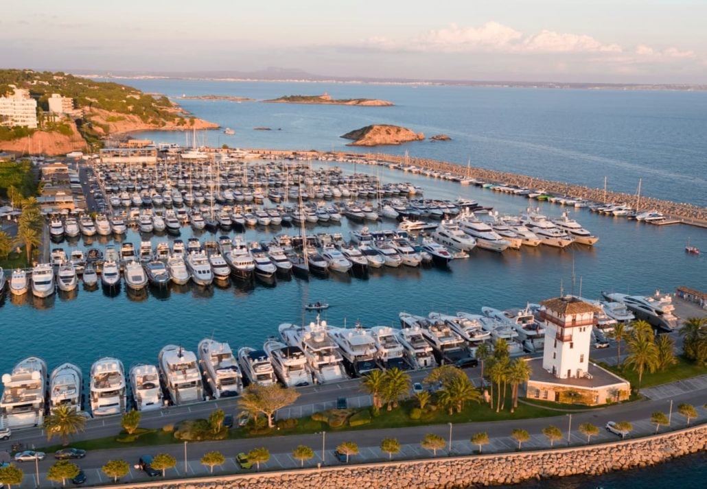 Puerto Portals, in Mallorca, Spain.