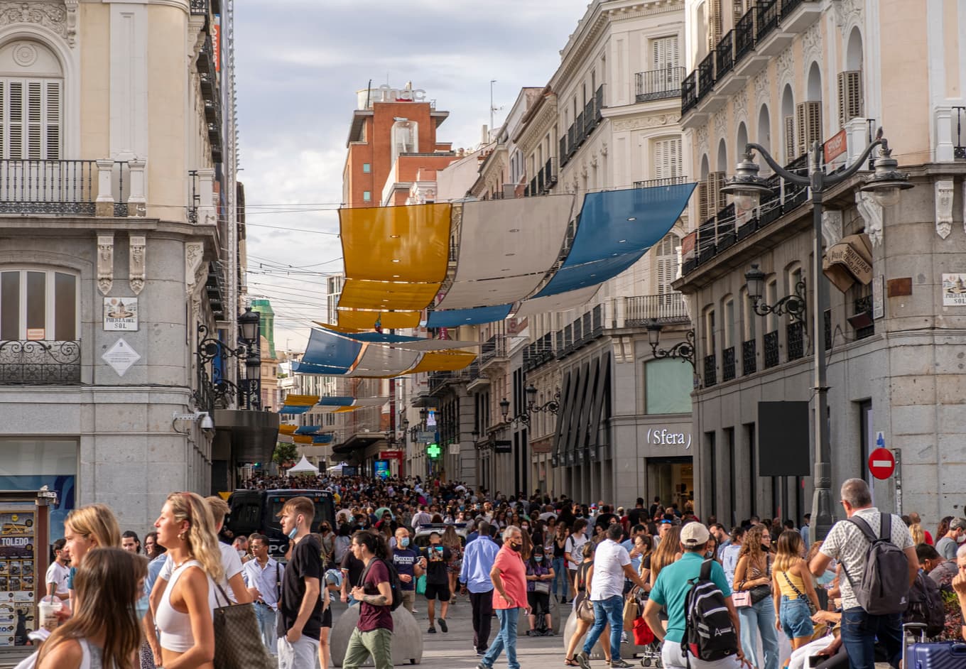 Luxury shopping districts in Spain