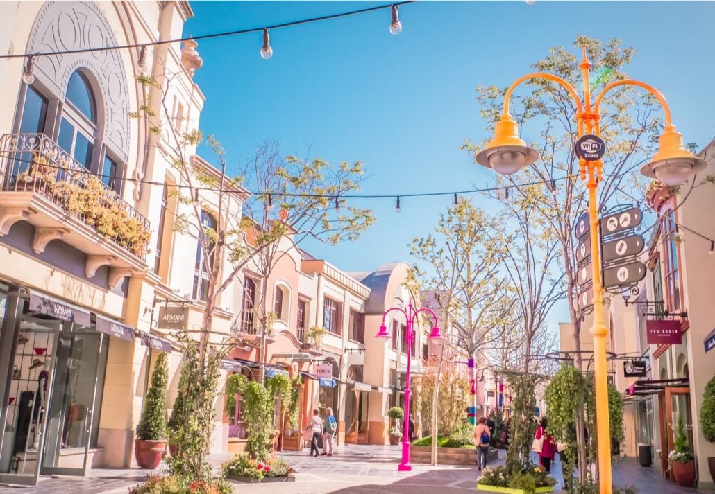 Las Rozas Village Outlet, Madrid, Spain.