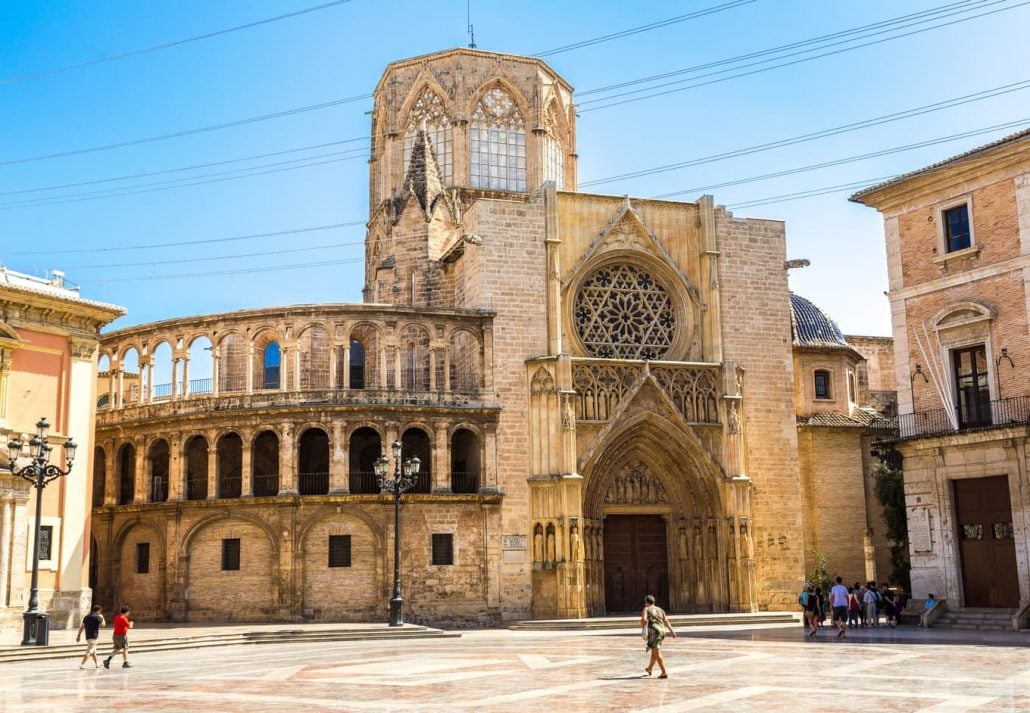 Valencia Cathedral, in Valencia, Spain 
